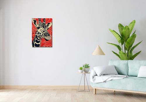 Obraz 40x60cm Wzrok Żyrafy na Arena.pl