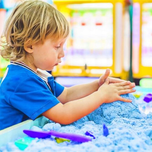 PIASEK KINETYCZNY 5kg +BASEN FOREMKI ŁOPATKA PIASKOWNICA WIADERKO ZESTAW XL na Arena.pl