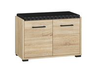 Szafka Na Buty 2- Drzwiowa 2D 70 cm Sonoma Jasna KARLO ML