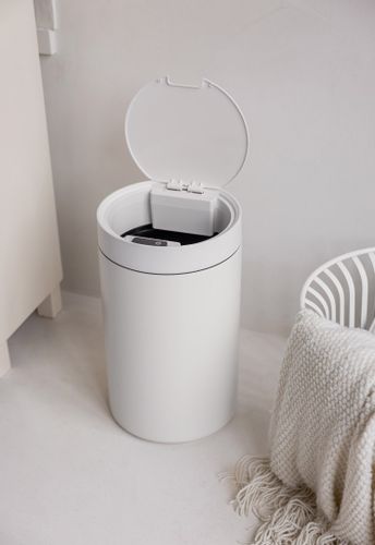 Kosz na śmieci automatyczny JUNK biały na Arena.pl