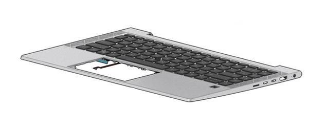 HP TOPCover W/KB CP+PS DEN zdjęcie 1