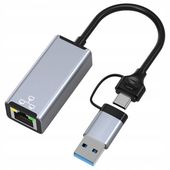 KARTA SIECIOWA USB 3.0 GIGABIT LAN 1000 Mb RJ45