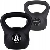 KETTLEBELL KETTLE ODWAŻNIK OBIĄŻENIE DO ĆWICZEŃ FUNFIT GYM&FITNESS 8 kG