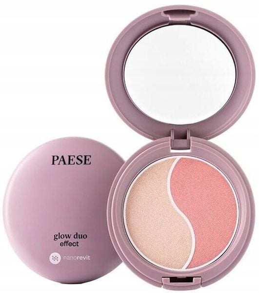 PAESE NANOREVIT GLOW DUO EFFECT PUDER + RÓŻ zdjęcie 1