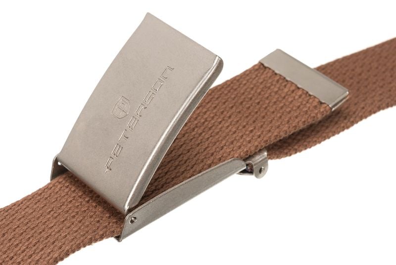 pasek parciany ptn silver-brown-125 zdjęcie 4