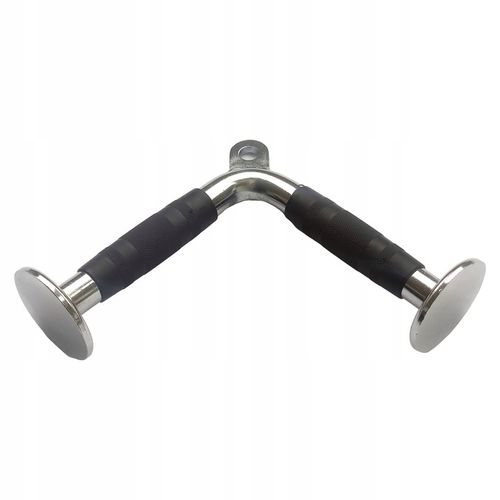 UCHWYT DO WYCIĄGU BICEPS TRICEPS V-BAR TRÓJKĄT PODWÓJNY DO ATLASU na Arena.pl