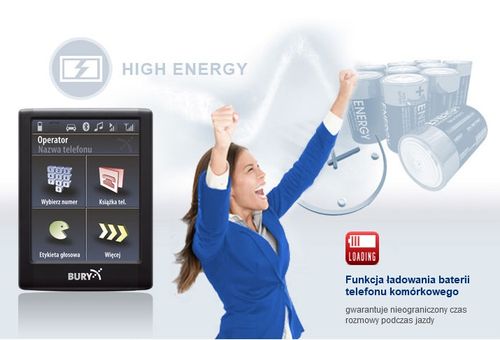 Bury CC9056 - samochodowy zestaw głośnomówiący LCD ISO Bluetooth do radia na Arena.pl