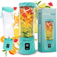Blender bezprzewodowy BlendyGo 3 550ml USB Miętowy