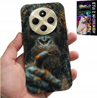 ETUI DO XIAOMI REDMI 14C 4G - MAŁPA, MAŁPKA, GORYL, ZWIERZĘTA + SZKŁO