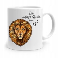 Kubek Prezent Dla Syna Dla Mojego Synka Lwa Z Nadrukiem Ze Zdjęciem
