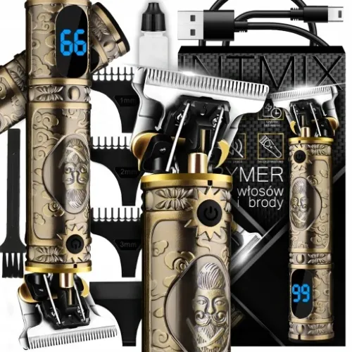 MASZYNKA TRYMER DO STRZYŻENIA BRODY WŁOSÓW BARBER na Arena.pl