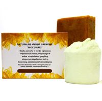 Mydło SIARKOWE 100% naturalne do ciała twarzy PIELĘGNACJA w kostce 130g