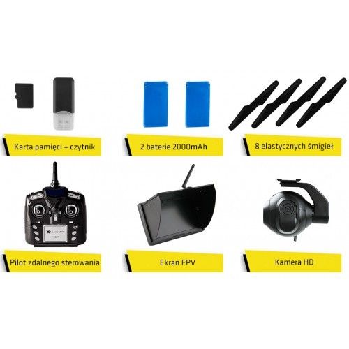 Dron Overmax 7.2 FPV 66 cm na Arena.pl