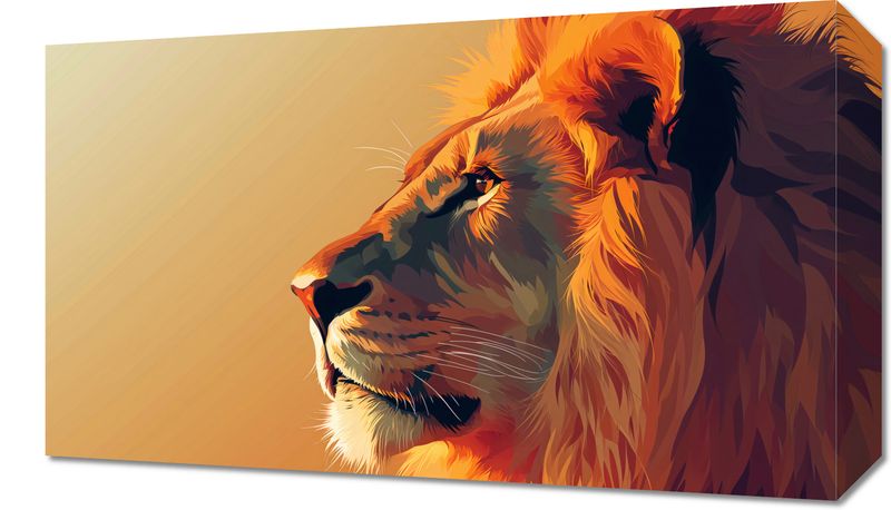 Obraz 50x30cm Król zdjęcie 1