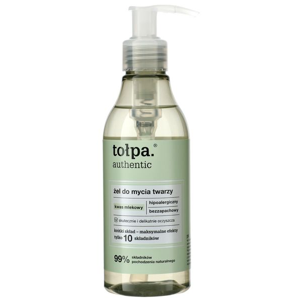 TOŁPA Authentic Żel do mycia twarzy  195 ml zdjęcie 1