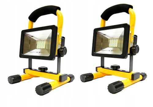 2x HALOGEN LED 30W Z AKUMULATOREM na Arena.pl