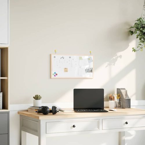 Tablica magnetyczna z ramą z litego drewna sosnowego 60x30 cm na Arena.pl