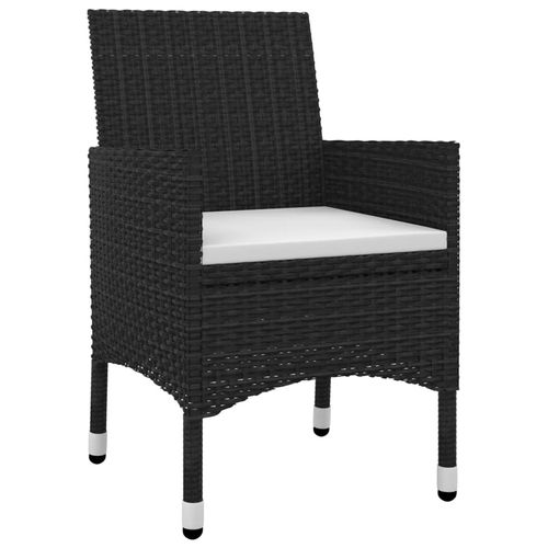 7-cz. zestaw mebli ogrodowych z poduszkami, rattan PE i szkło na Arena.pl