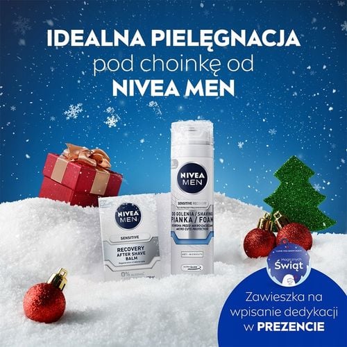 NIVEA MEN SENSITIVE RECOVERY Zestaw kosmetyków męskich do golenia na święta na Arena.pl