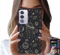 ETUI DO OPPO A80 5G - KOSMOS PLANETY GWIAZDY KSIĘŻYC + FOLIA