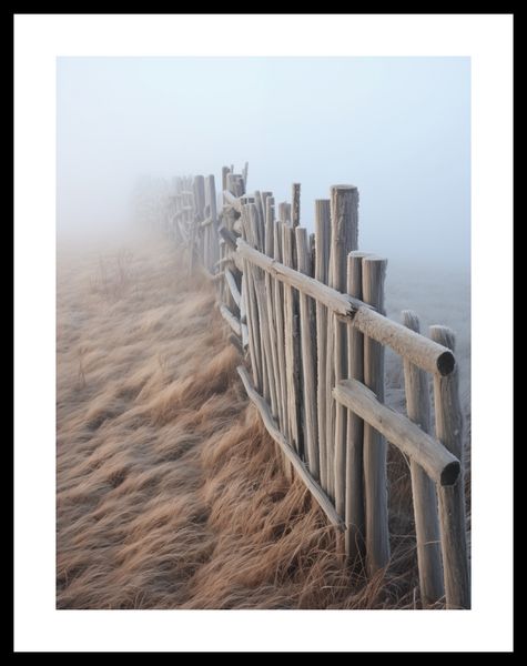 Plakat 30x40cm Mgła nad Wydmami zdjęcie 3
