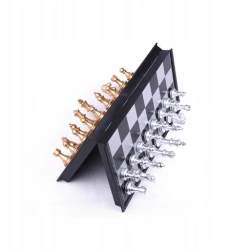 SZACHY KLASYCZNE 25X25 GRA SKŁADANE SZACHOWNICA PREZENT na Arena.pl