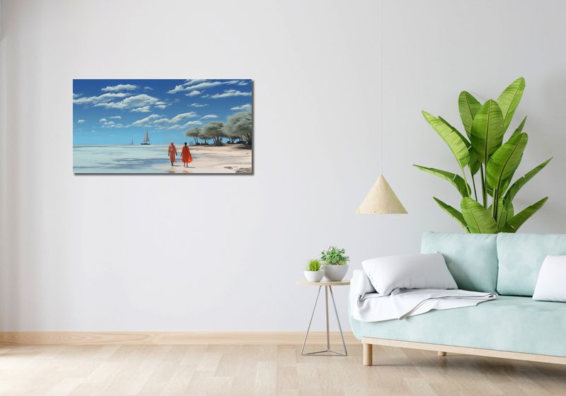Obraz 100x50cm Spokój w Piaskach zdjęcie 2