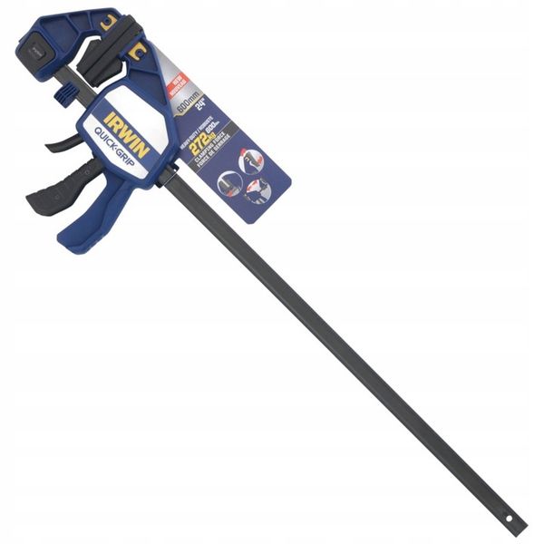IRWIN Ścisk stolarski jednoręczny 600mm QUICK-GRIP zdjęcie 6