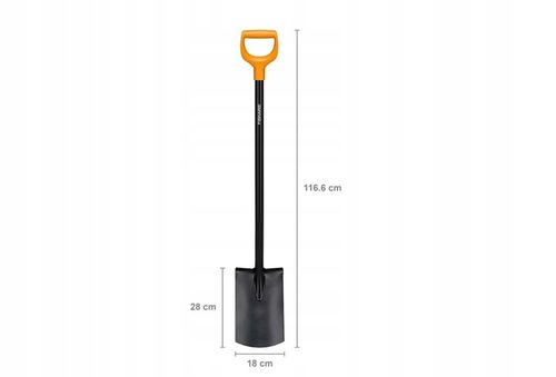 Fiskars Szpadel prosty Solid 1066717/1003456 na Arena.pl