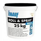 KNAUF GOTOWA GŁADŹ POLIMEROWA MASA SZPACHLOWA ROLL&SPRAY MAX 25KG
