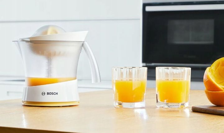 Wyciskarka do cytrusów Bosch MCP3500N Duży pojemnik na sok z miarką 800ml zdjęcie 13