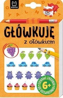 Główkuje z ołówkiem 6 książeczka pomarańczowa zdjęcie 1
