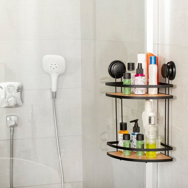 GAVI BAMBUS KOSZYK NAROŻNY PODWÓJNY NA PRZYSSAWKI zdjęcie 8