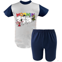 Krótka Piżama dziecięca - Muminki