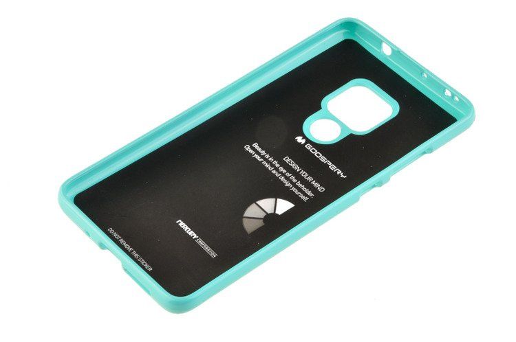 Etui Mercury Goospery Jelly Case do HUAWEI MATE 20 miętowy zdjęcie 3