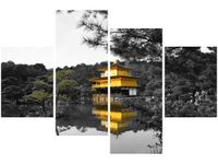 140CM 70 OBRAZ DOM BONZAI MITH HUANG ŚCIENNY