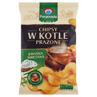 Przysnacki Chipsy w kotle prażone kwaśna śmietana 125 g