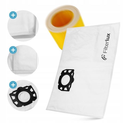 12x Worki Do Odkurzacza KARCHER WD3 WD2 V12 V15 V-17 V19 SE4001 Plus na Arena.pl