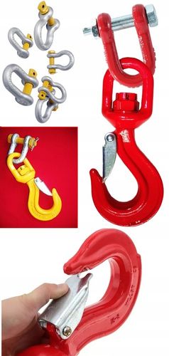 HAK OBROTOWY 5,3 t + SZEKLA 8 t ZESTAW atest CE na Arena.pl