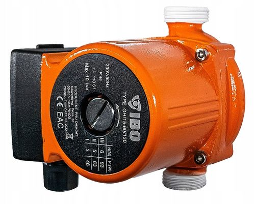 POMPA OBIEGOWA CYRKULACYJNA 3 BIEGOWA 15-60/130 SOLIDNA MOCNA WYDAJNA IBO na Arena.pl