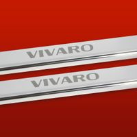 Listwa progowa OPEL/VAUXHALL VIVARO MK1 Stal nierdzewna 304 połysk 2szt