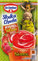 DR OETKER KISIEL SŁODKA CHWILA SHREK OGRODOWE OWOCE 29G