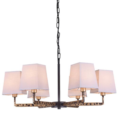 Stylowa LAMPA wisząca STOCKHOLM P06636BK AU Cosmolight klasyczny zwis do sypialni czarny złoty na Arena.pl