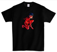 Koszulka T-shirt Biedronka i Czarny Kot