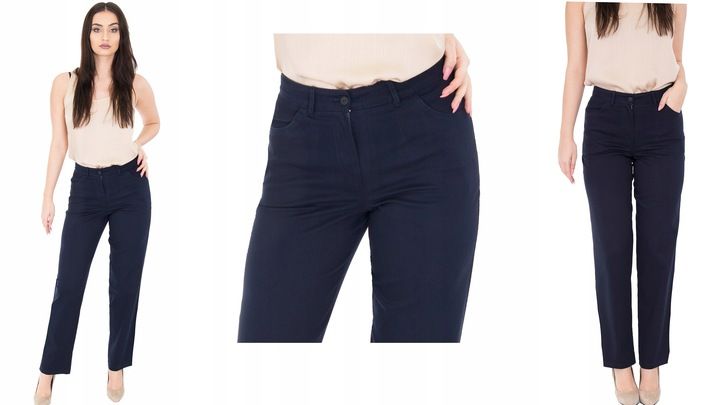 SPODNIE BAWEŁNA KLASYCZNE (38-54) KOLORY r.46 zdjęcie 4