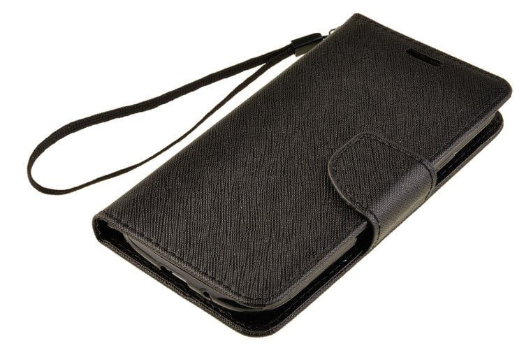 Etui portfel Fancy Case do Samsung Galaxy S3 i9300 czarny zdjęcie 2