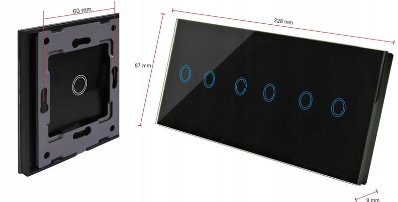 Qtouch czarny zdjęcie 3