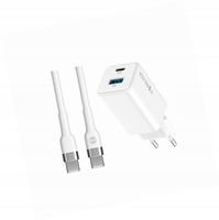 Szybka ładowarka GaN 45W 2 wejścia z kablem 2m do Xiaomi Redmi Note 10