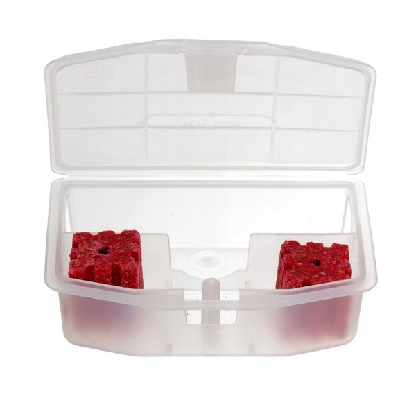 STACJA DERATYZACYJNA KARMNIK NA TRUTKĘ NA MYSZY SZCZURY GRYZONIE (10 SZT) zdjęcie 7