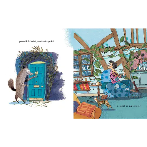 Czerwony Kapturek i wilk na Arena.pl